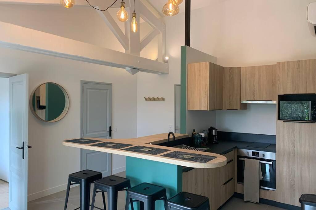 Charmant Appartement T2 Au Coeur Des Vignes Коголен Екстер'єр фото